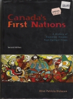 Canada's first nations : a history of founding peoples from earliest times