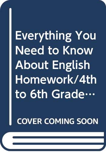 Everything you need to know about English homework