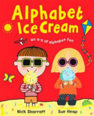Alphabet ice cream