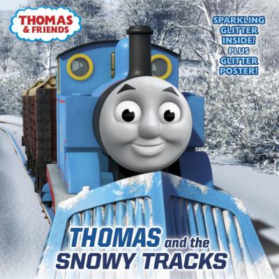 Thomas and the snowy tracks.