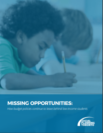 Missing opportunities : how budget policies continue to leave behind low-income students