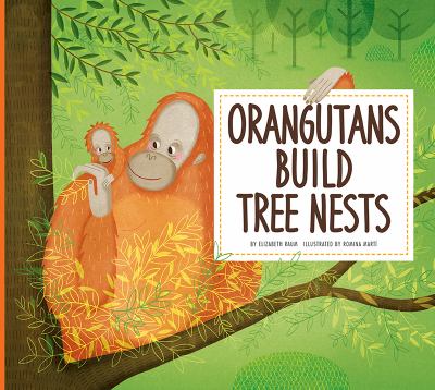 Orangutans build tree nests