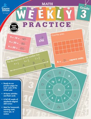Math weekly practice. Grade 3 /