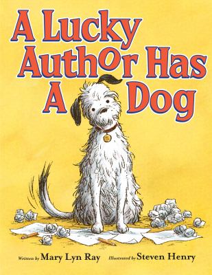 A lucky author has a dog