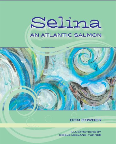 Selina, an Atlantic salmon