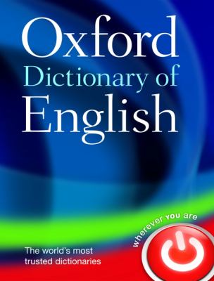 Oxford dictionary of English