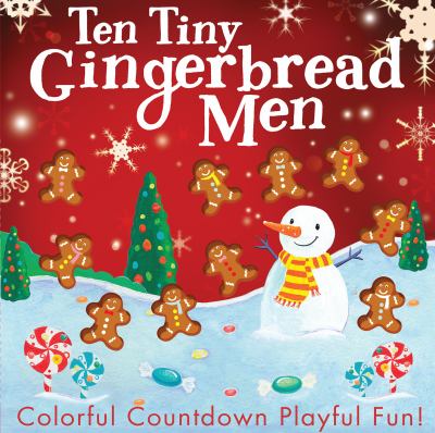 Ten tiny gingerbread men