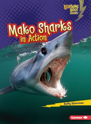 Mako sharks in action