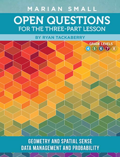 Open questions for the three-part lesson, 4-8 : geometry and spatial sense : data management and probability
