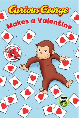 Curious George makes a valentine