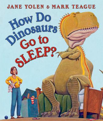 How do dinosaurs go to sleep?