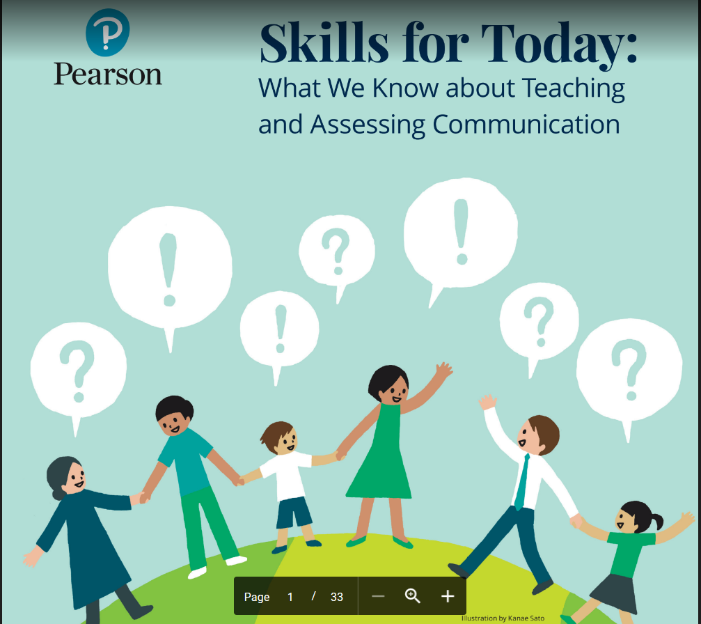 Skills for today : what we know about teaching and assessing communication