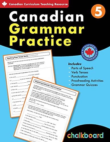 Canadian grammar practice : grade 5