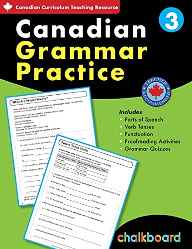 Canadian grammar practice : grade 3