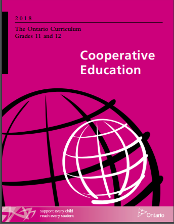 The Ontario curriculum, grades 11 and 12. : Cooperative education