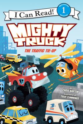 Mighty truck. The traffic tie-up /