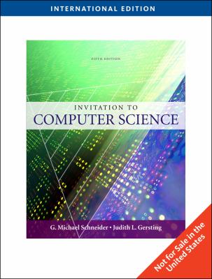 Invitation to computer science