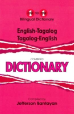 English-Tagalog, Tagalog-English dictionary