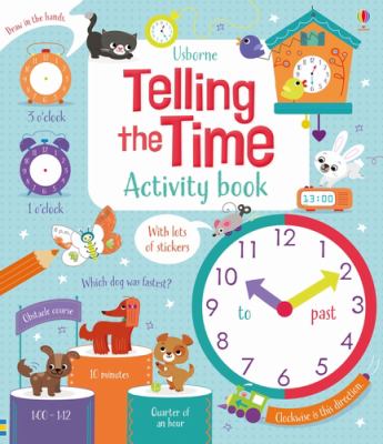Usborne telling the time activity book