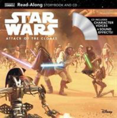 Star Wars attack of the clones read-along storybook and CD