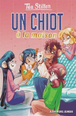 Un chiot à la maison