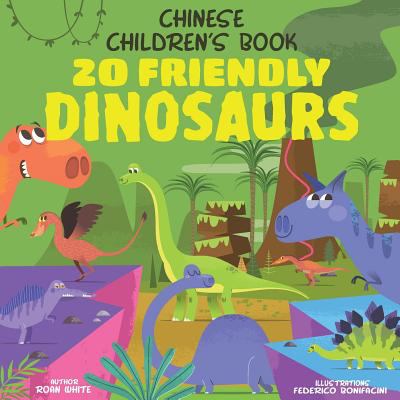 20 friendly dinosaurs : Chinese children's book