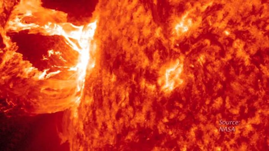 Solar Flares Can Disrupt Communications