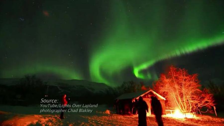 Northern Lights Move Farther South