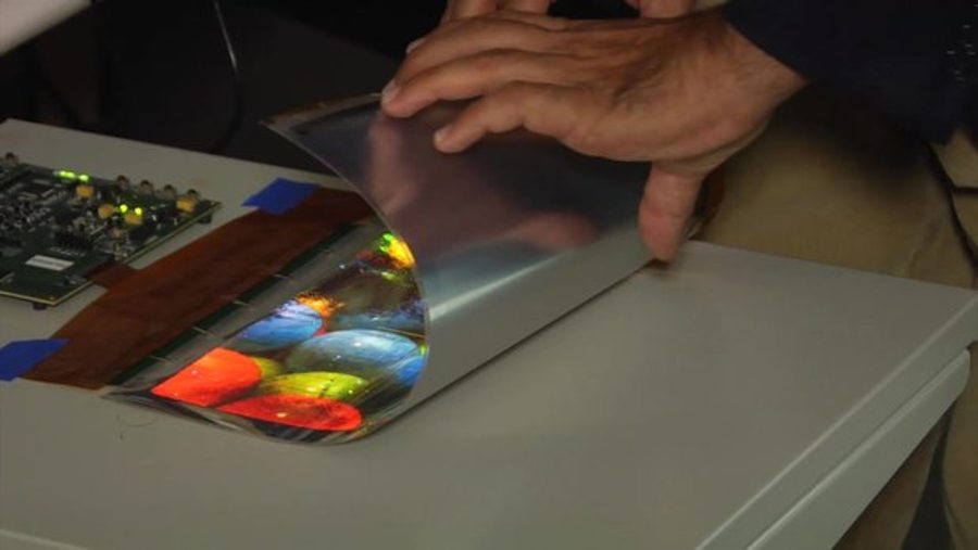 World's Largest Flexible Color Display