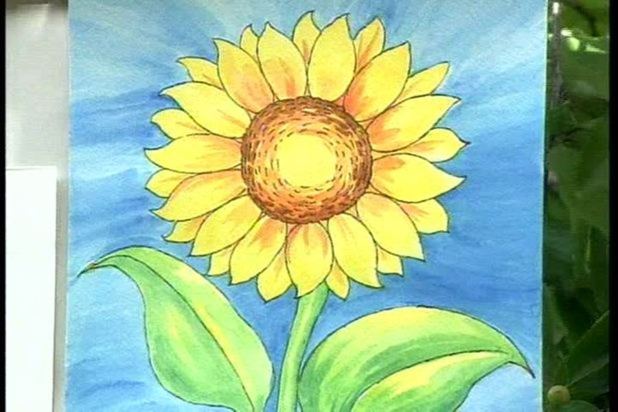 Sunflower : Art with Joy