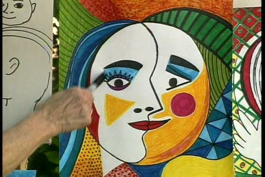Picasso / Cubist Face : Art with Joy