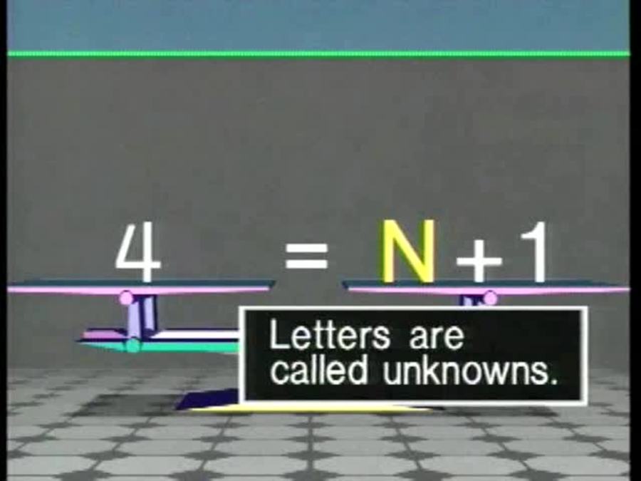 MathMastery : Equations Mastery-Lesson  1 Unknowns, Reciprocals, and Signed Numbers