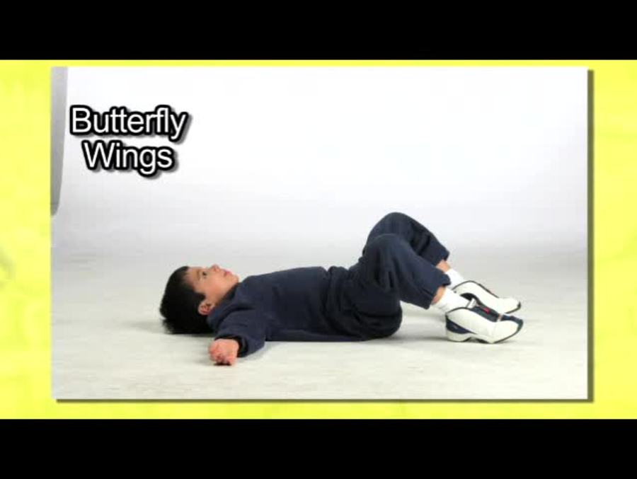 Building strong muscles - Butterfly exercise