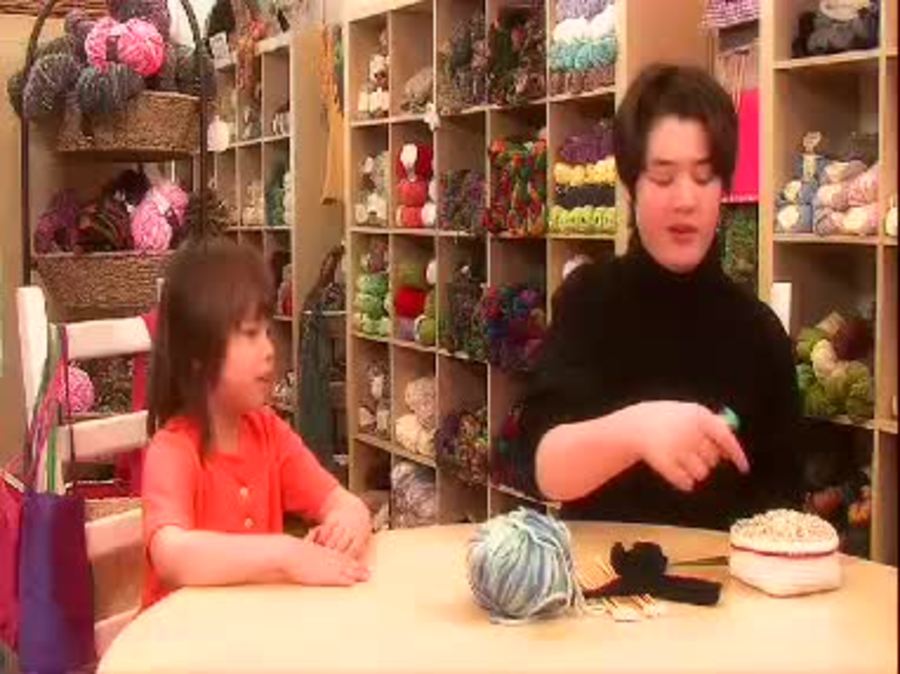 This is Emily Yeung knitting : This is Emily Yeung