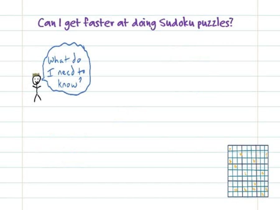 Sudoku Speed : Comparing Distribution Numerically