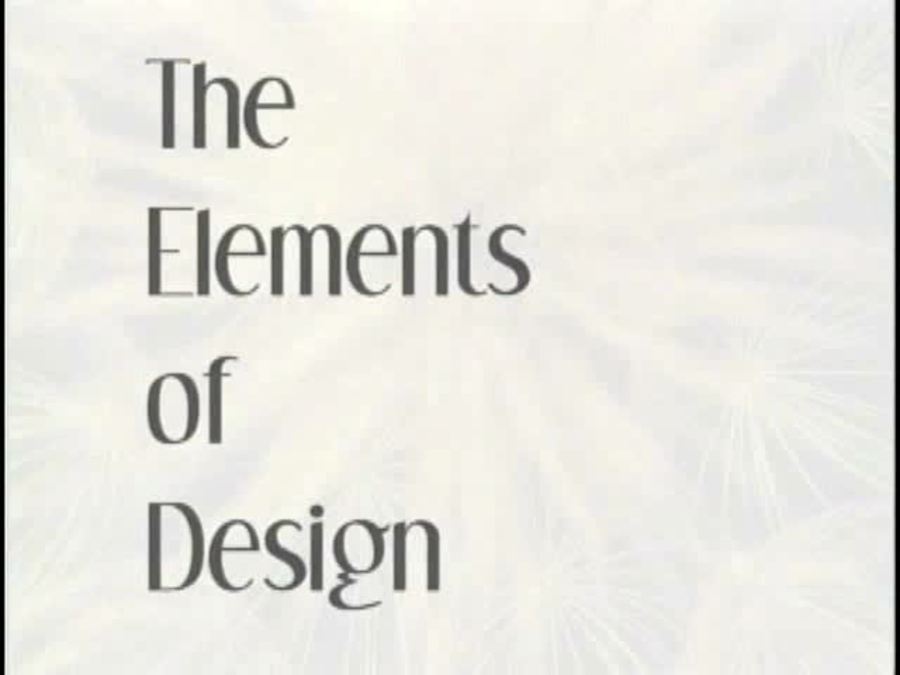 Design I : The Elements