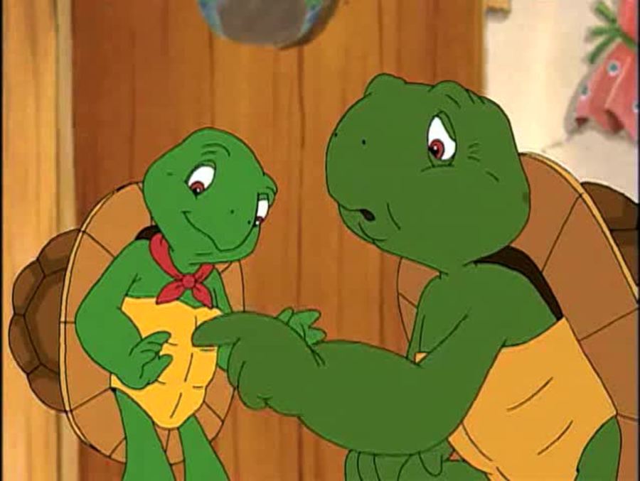 Franklin Runs Away (French) : Franklin the Turtle (French)