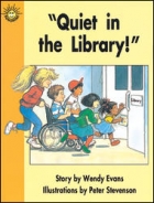 "Quiet in the library!"