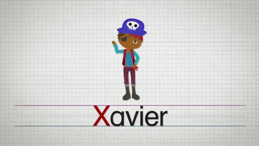 This is the Letter 'X' : Alphabet Stories