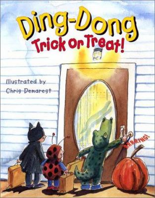 Ding-dong trick or treat!