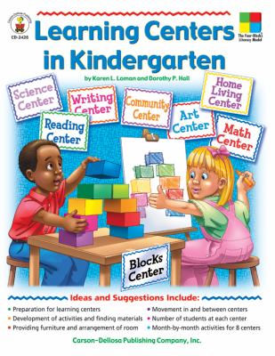 Learning centers in kindergarten
