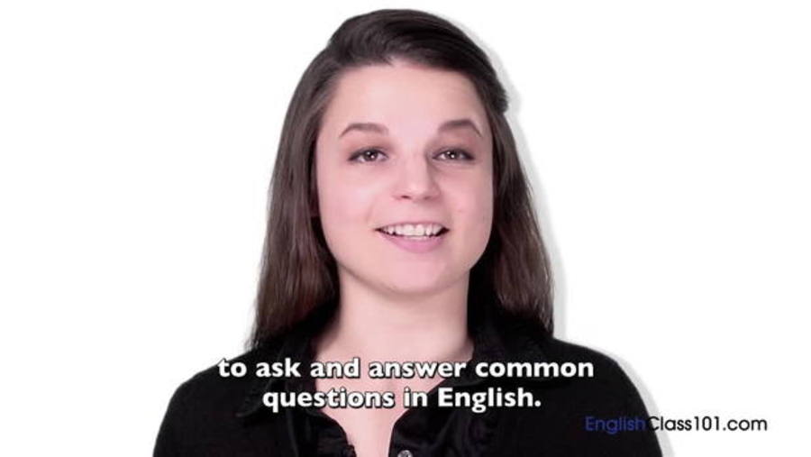 Getting Contact Details in the US : English in Three Minutes