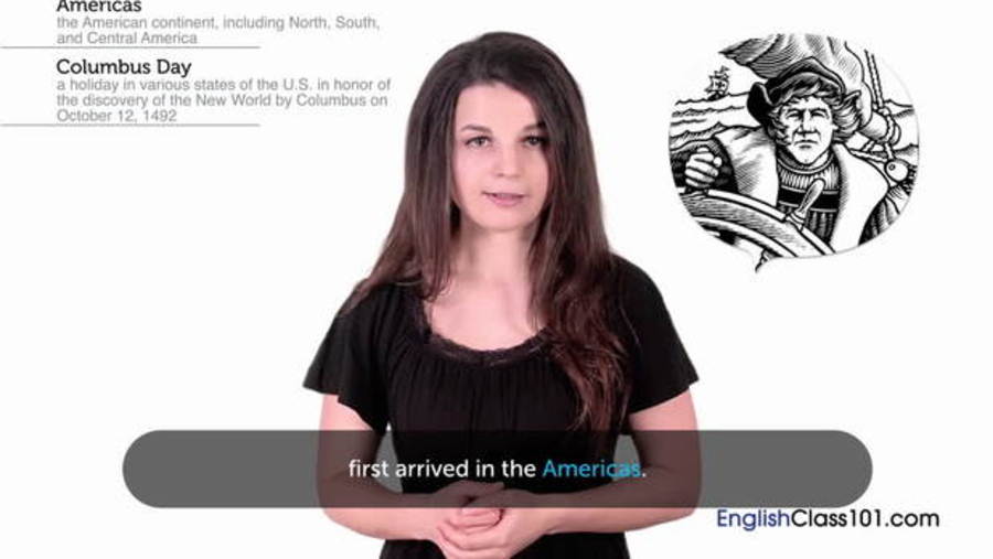 Columbus Day : Video Culture Class - American Holidays