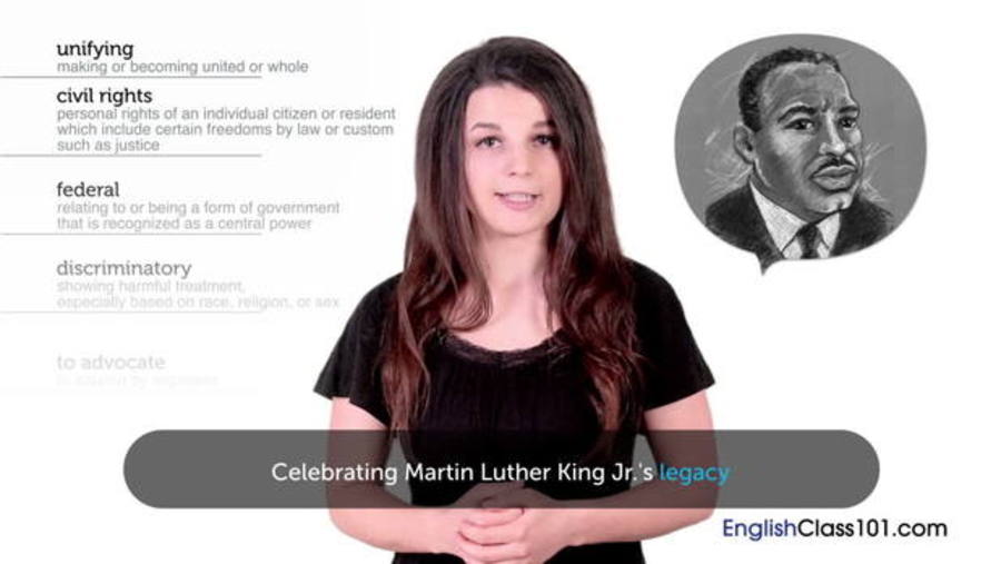 Martin Luther King Jr. Day : Video Culture Class - American Holidays