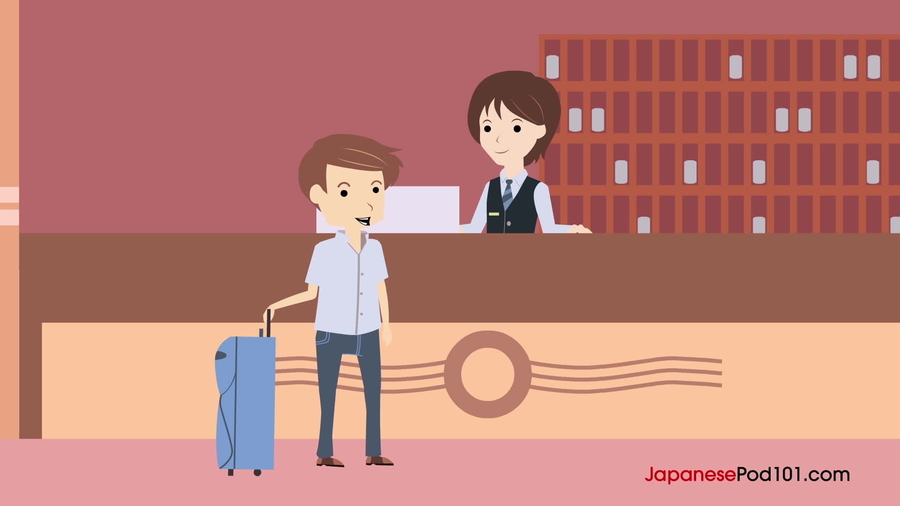 Checking in at a hotel : Can Do —Japanese