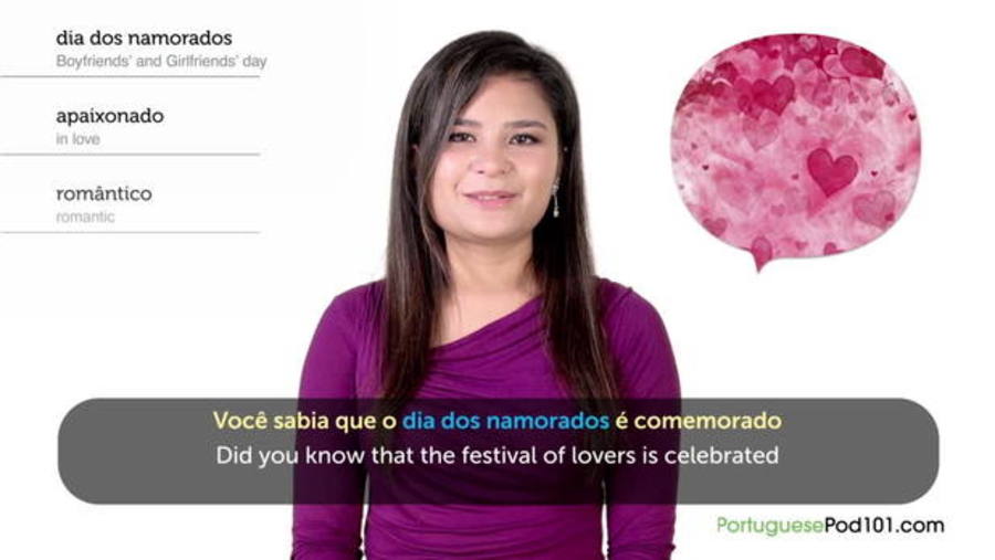 Boyfriends and Girlfriends Day : Video Culture Class — Brazilian Holidays