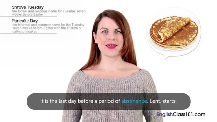 Pancake Day : Video Culture Class - British Holidays