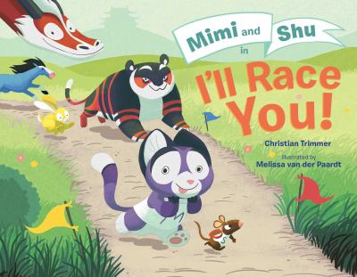 Mimi and Shu in I'll race you!