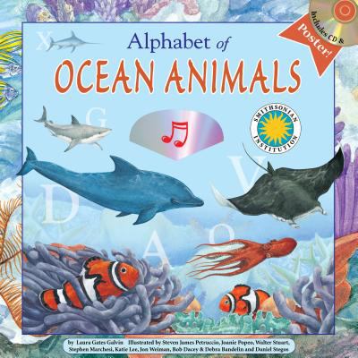 Alphabet of ocean animals