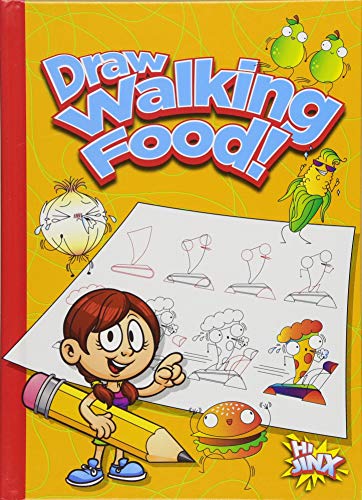 Draw walking food!